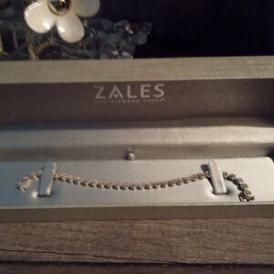 1ct Diamond Tennis Bracelet in Sterling Silver